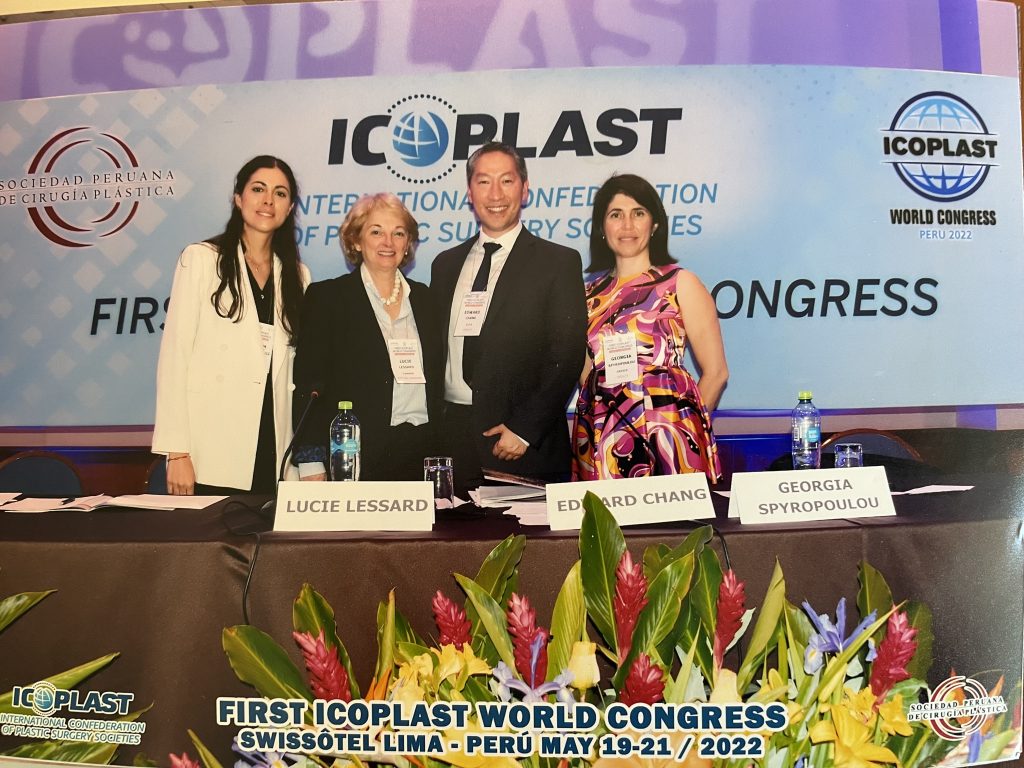 Dr. Lessard at First ICOPLAST World Congress